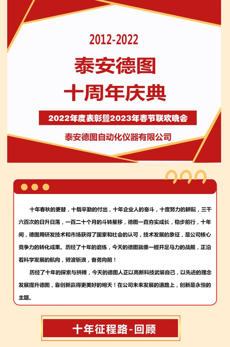 新聞速遞 | 泰安德圖十周年慶典回顧-2022年度表彰暨2023春節聯歡晚會